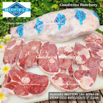 Mutton LEG BONE-IN kaki domba frozen Australia MIDFIELD whole cut 5-6 kg (price/kg)